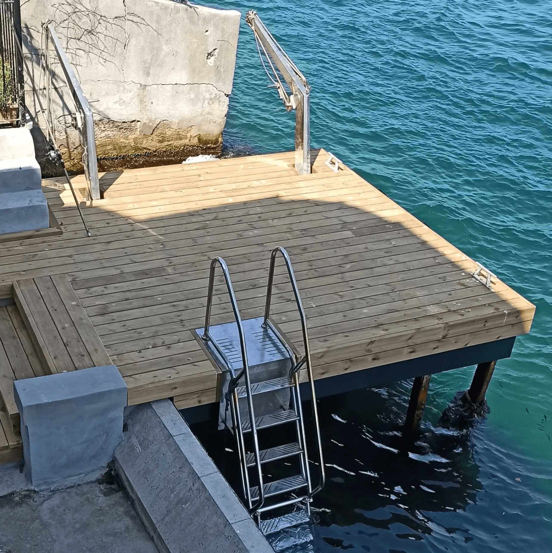 Private Deck Rehabilitation Istanbul Bosphorus Mansion