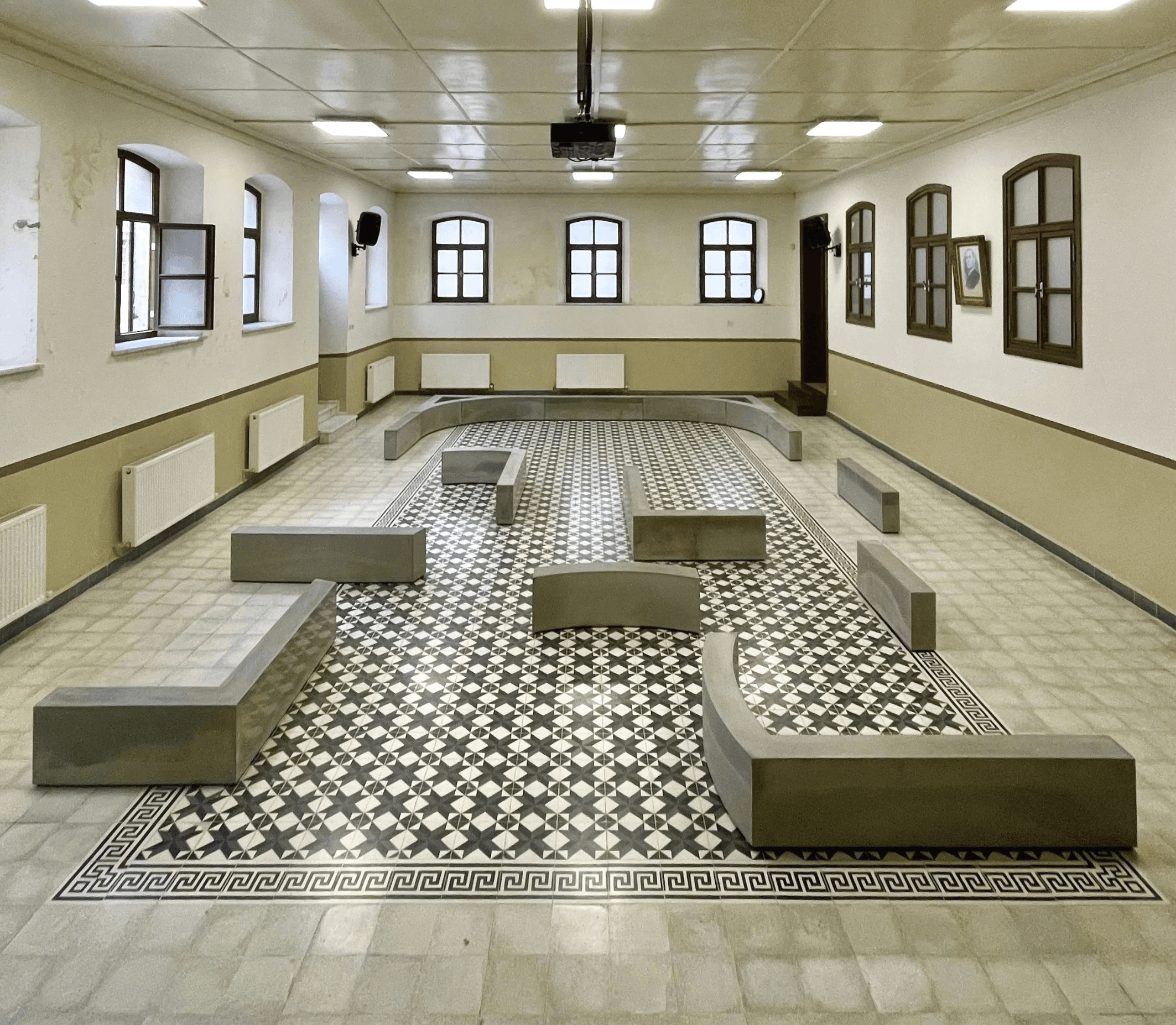 Cement Mixed Sculpture Installation 17th Istanbul Biennale